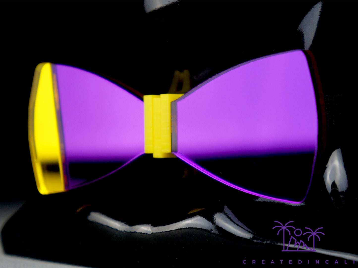 Purple Mirror Mirror x  Mirrored Yellow Tux | Classic