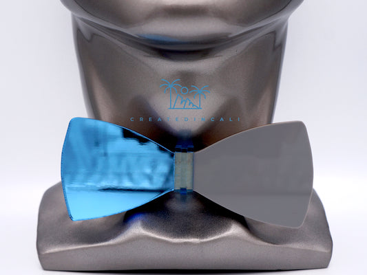 Gray & Light Blue Side Mirror | Classic