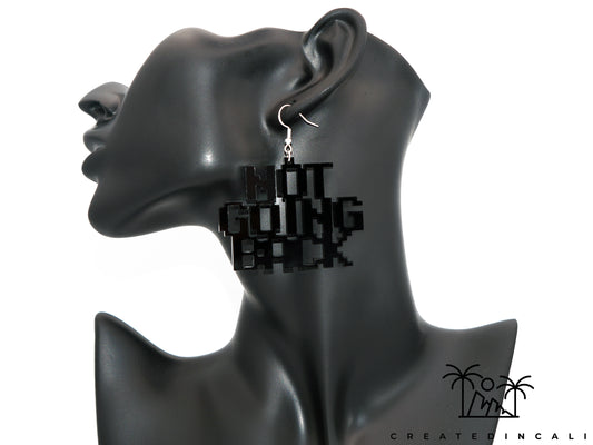 NOT GOING BACK | Black