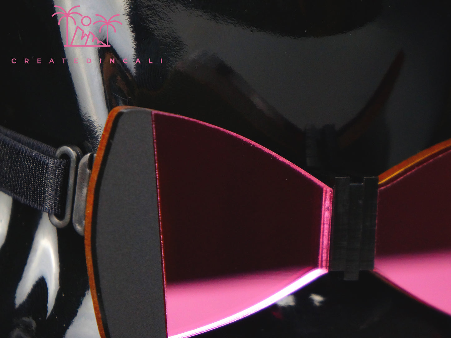 Pink Mirror Mirror x  Matte Black Tux | Classic